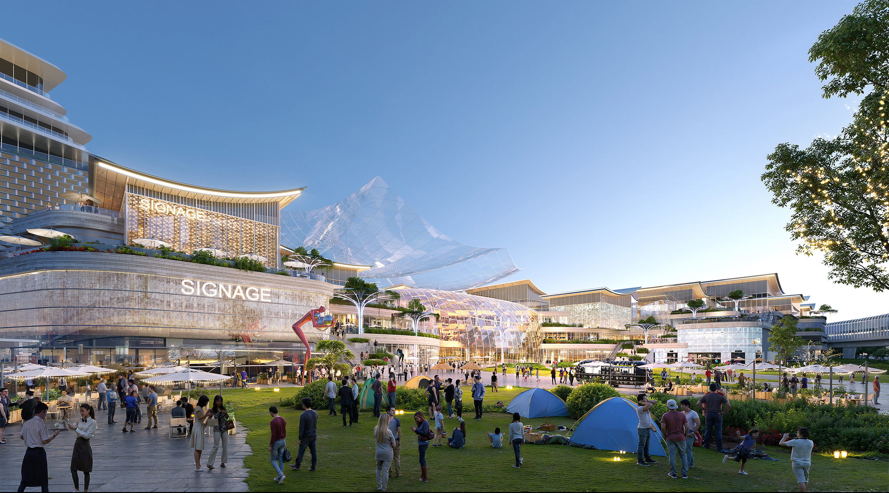 Feilong Lake Commercial Complex